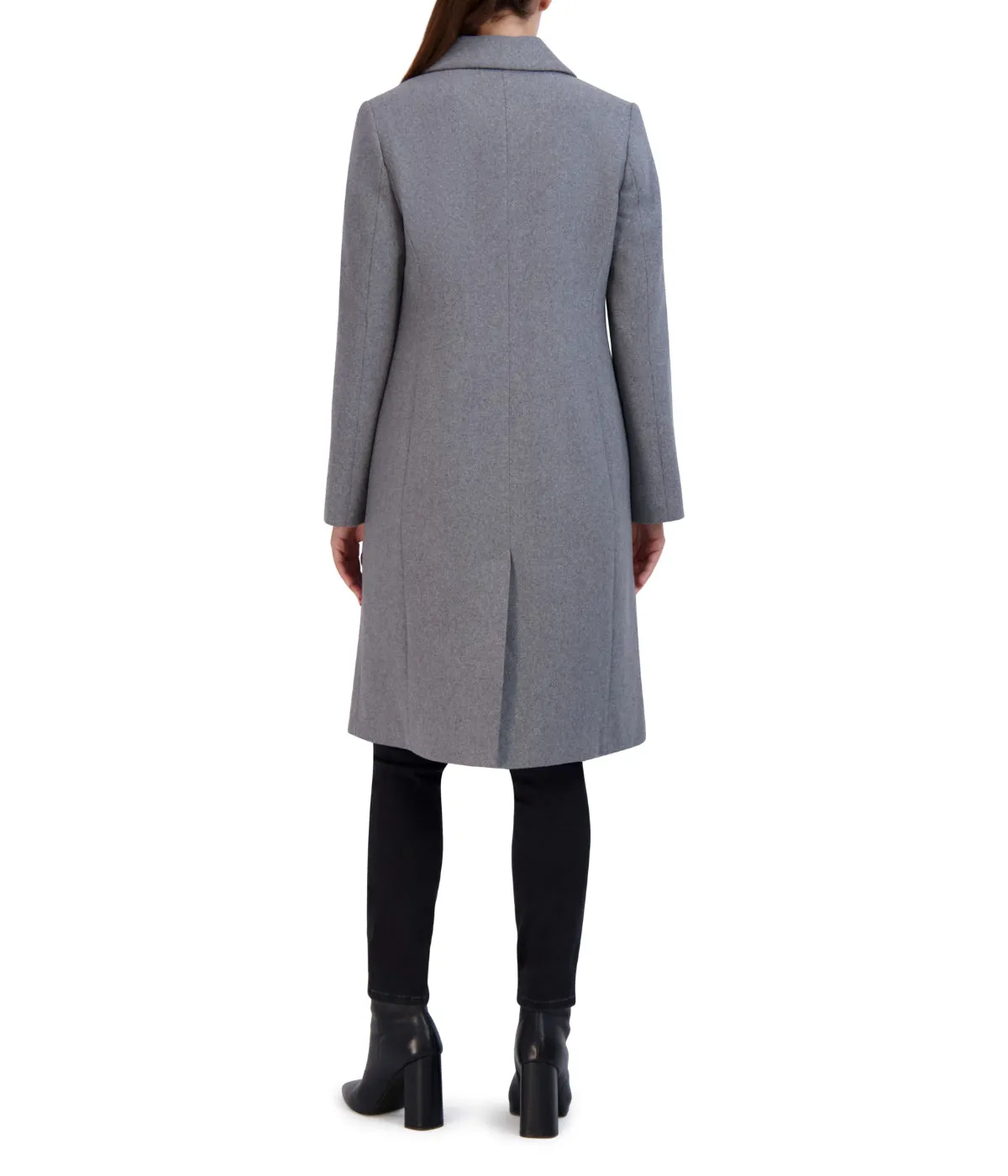 #1 Best Seller: Asymmetrical Wool Blend Coat Light Grey  Stylish & Comfortable