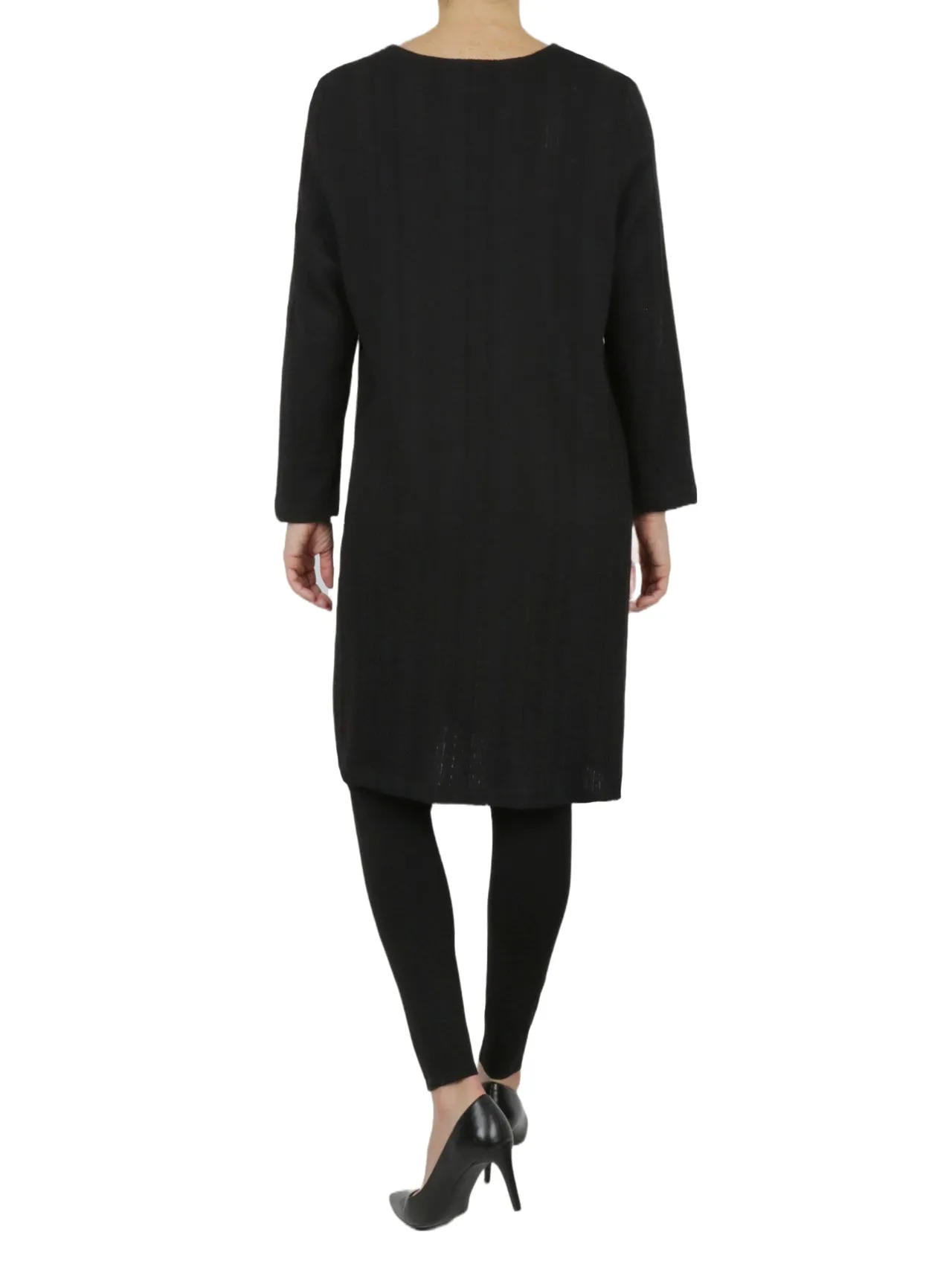Affordable Luxury Button Front Long Tunic  Limited Release!
