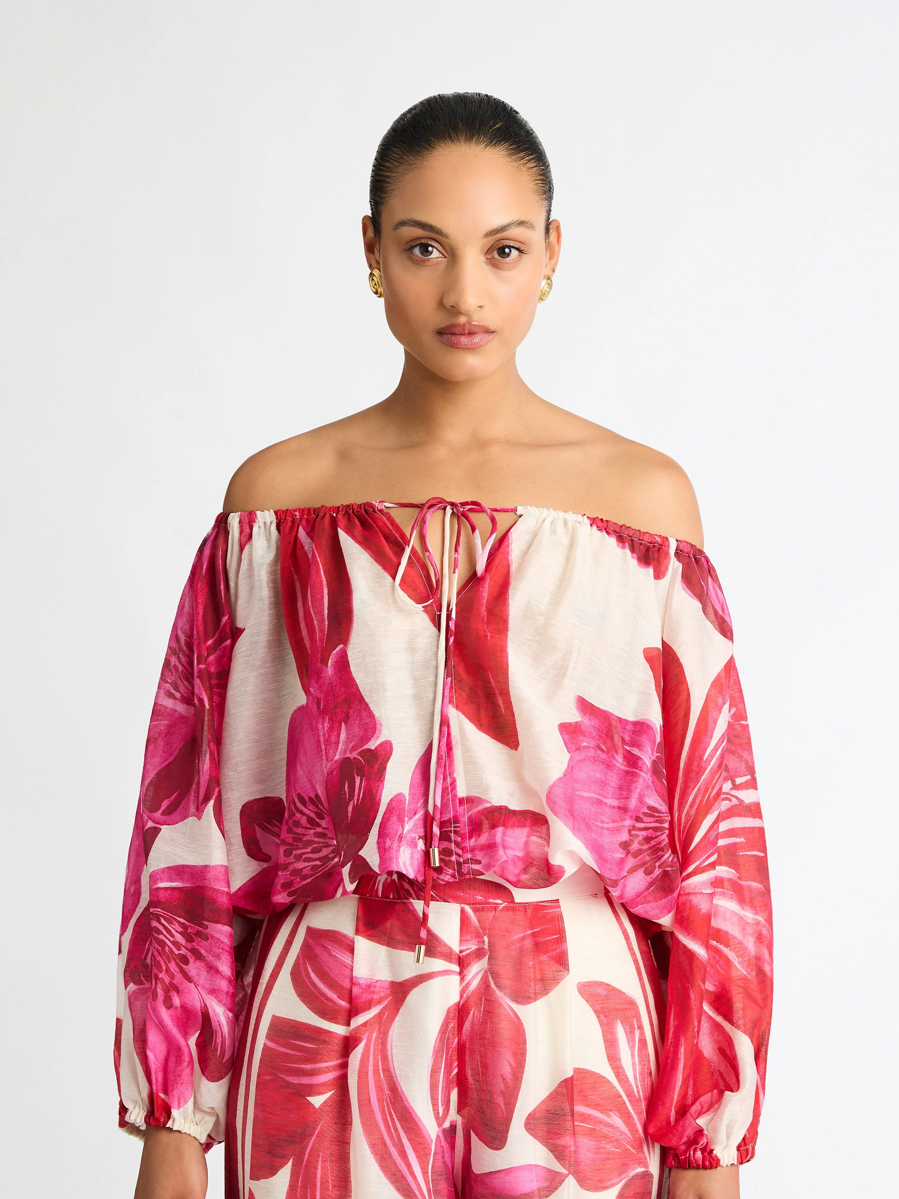 ANTIGUA FLORAL BLOUSE
