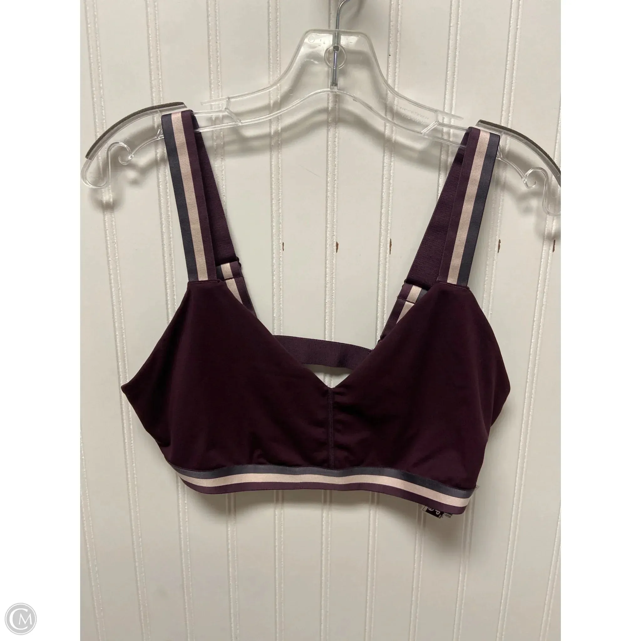 Athletic Bra By Fabletics In Purple, Size: L