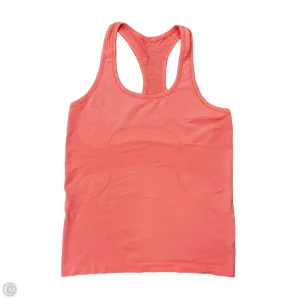 Athletic Tank Top By Lululemon In Pink, Size: M