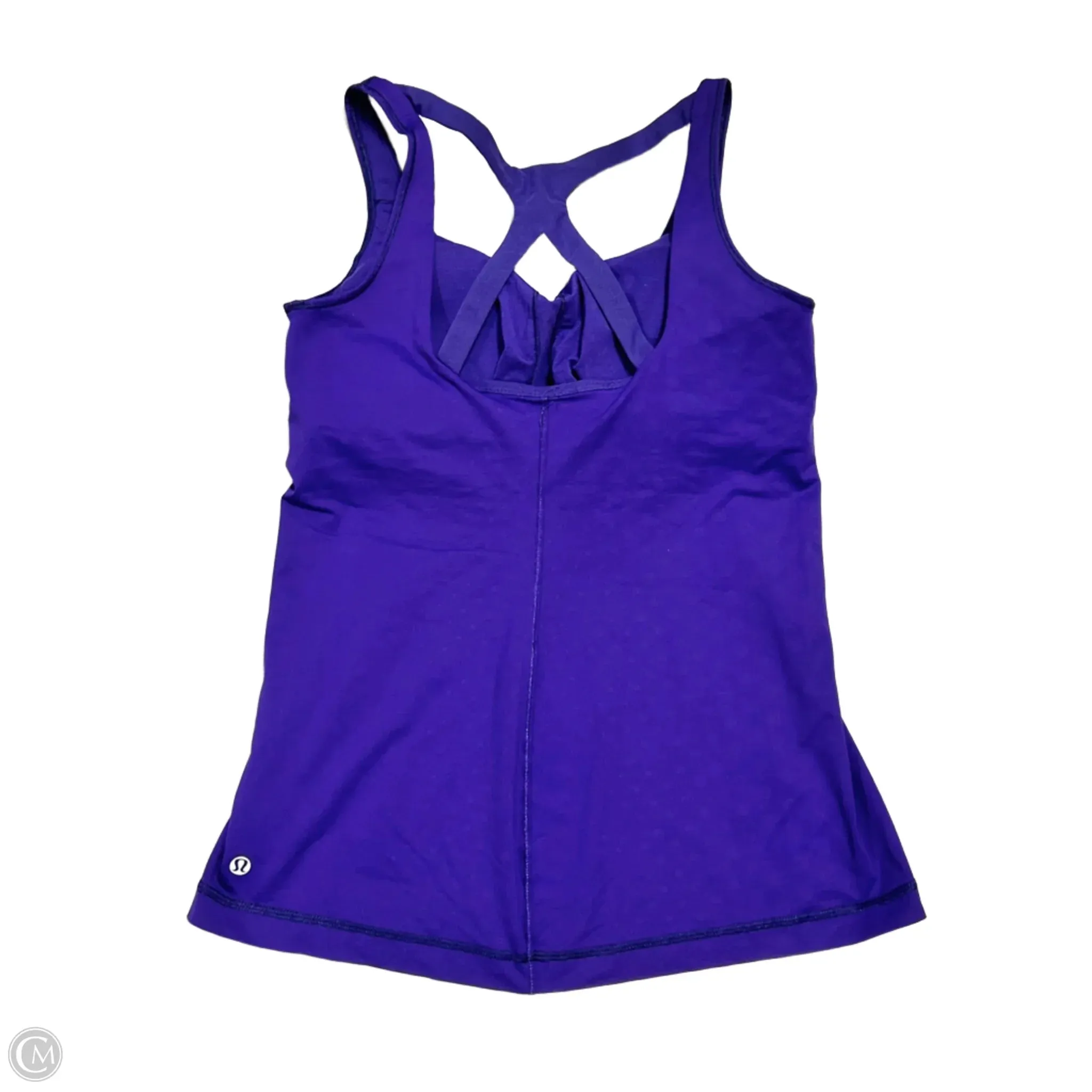 Athletic Tank Top By Lululemon In Purple, Size: M