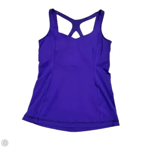 Athletic Tank Top By Lululemon In Purple, Size: M