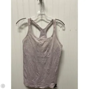 Athletic Tank Top By Lululemon In Purple, Size: M
