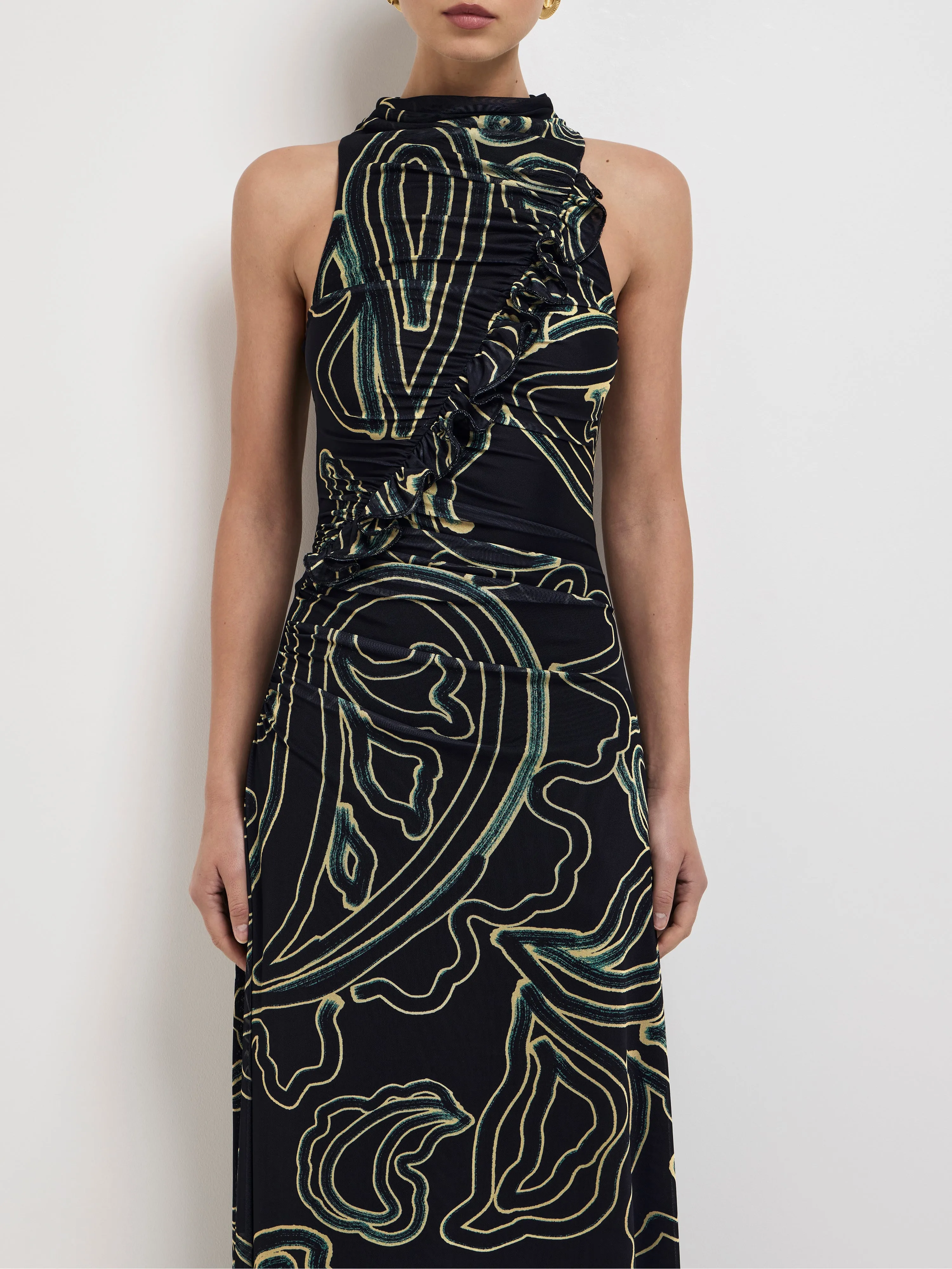 AURELIA PAISLEY DRESS
