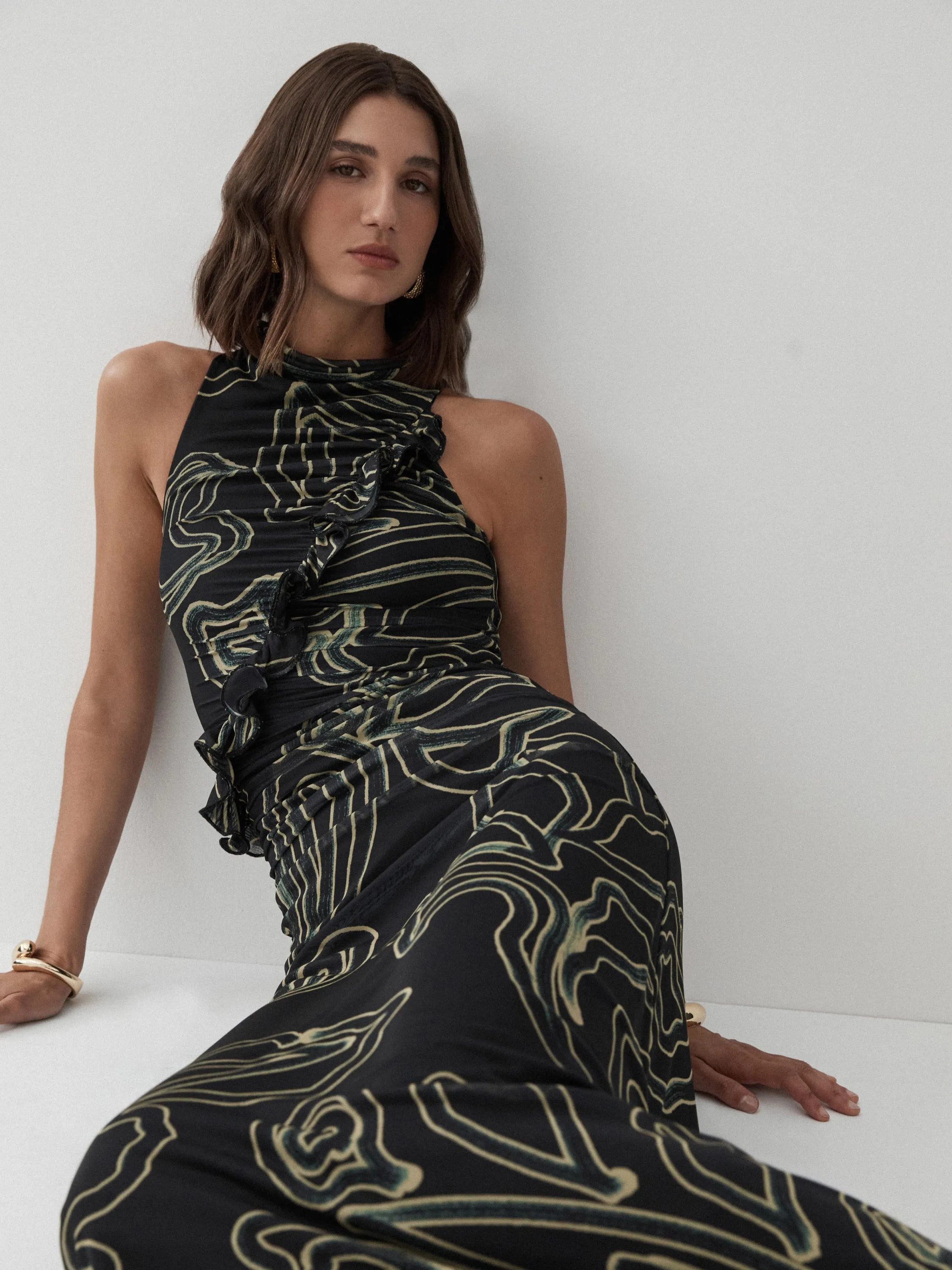 AURELIA PAISLEY DRESS