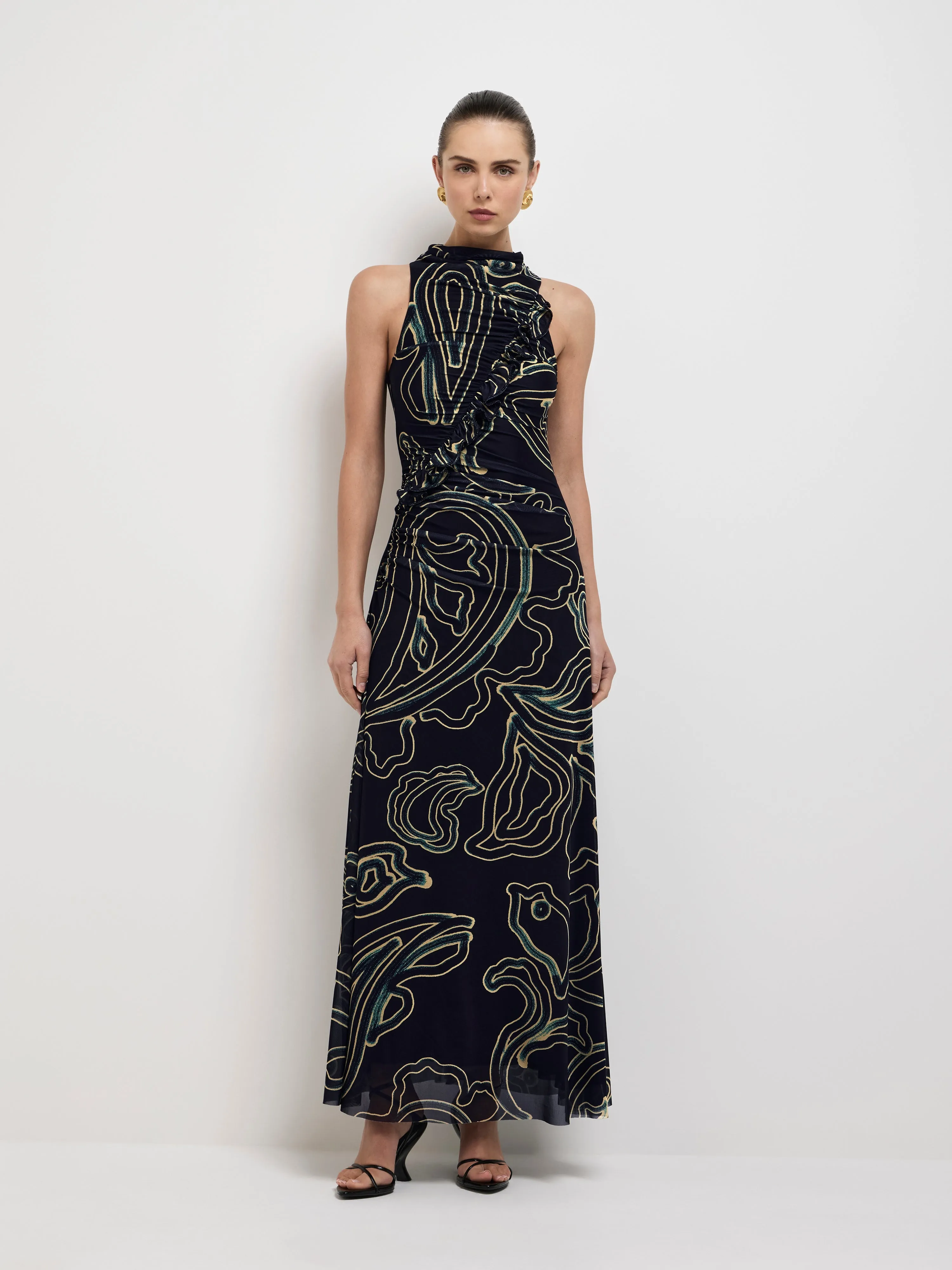 AURELIA PAISLEY DRESS