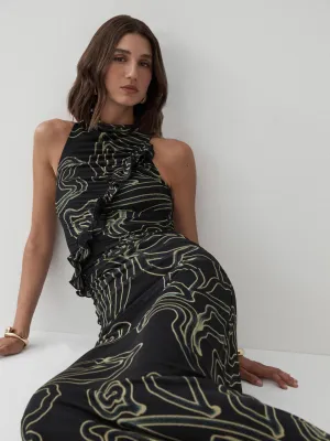 AURELIA PAISLEY DRESS