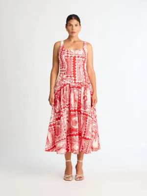 BERMUDA POST MAXI DRESS