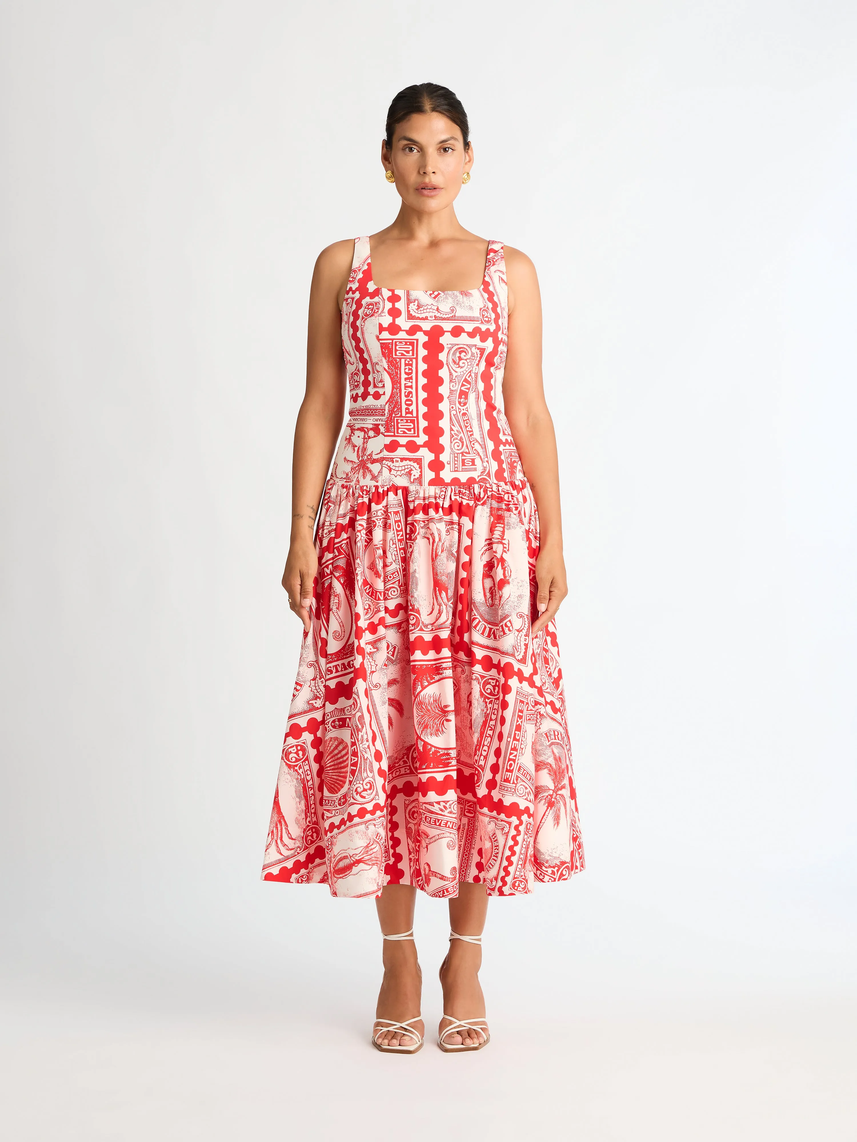 BERMUDA POST MAXI DRESS