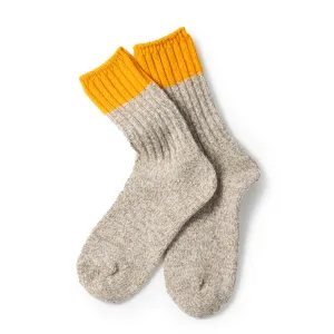 Best-Selling Rototo Merino Wool Ragg Socks Yellow  Limited Stock!