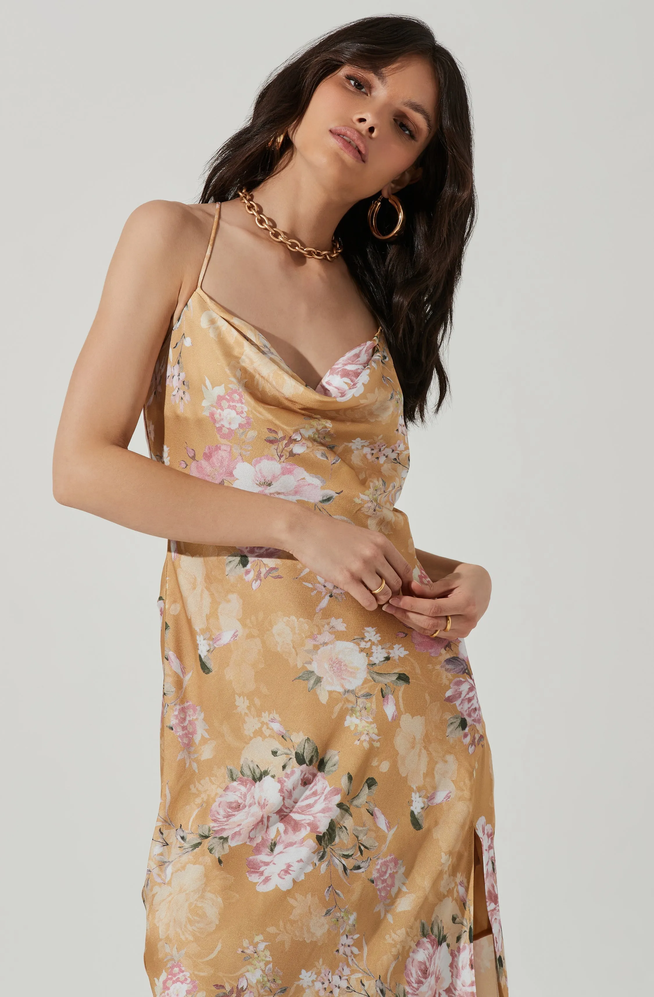 Bestseller Gaia Floral Midi Dress  Last Chance!