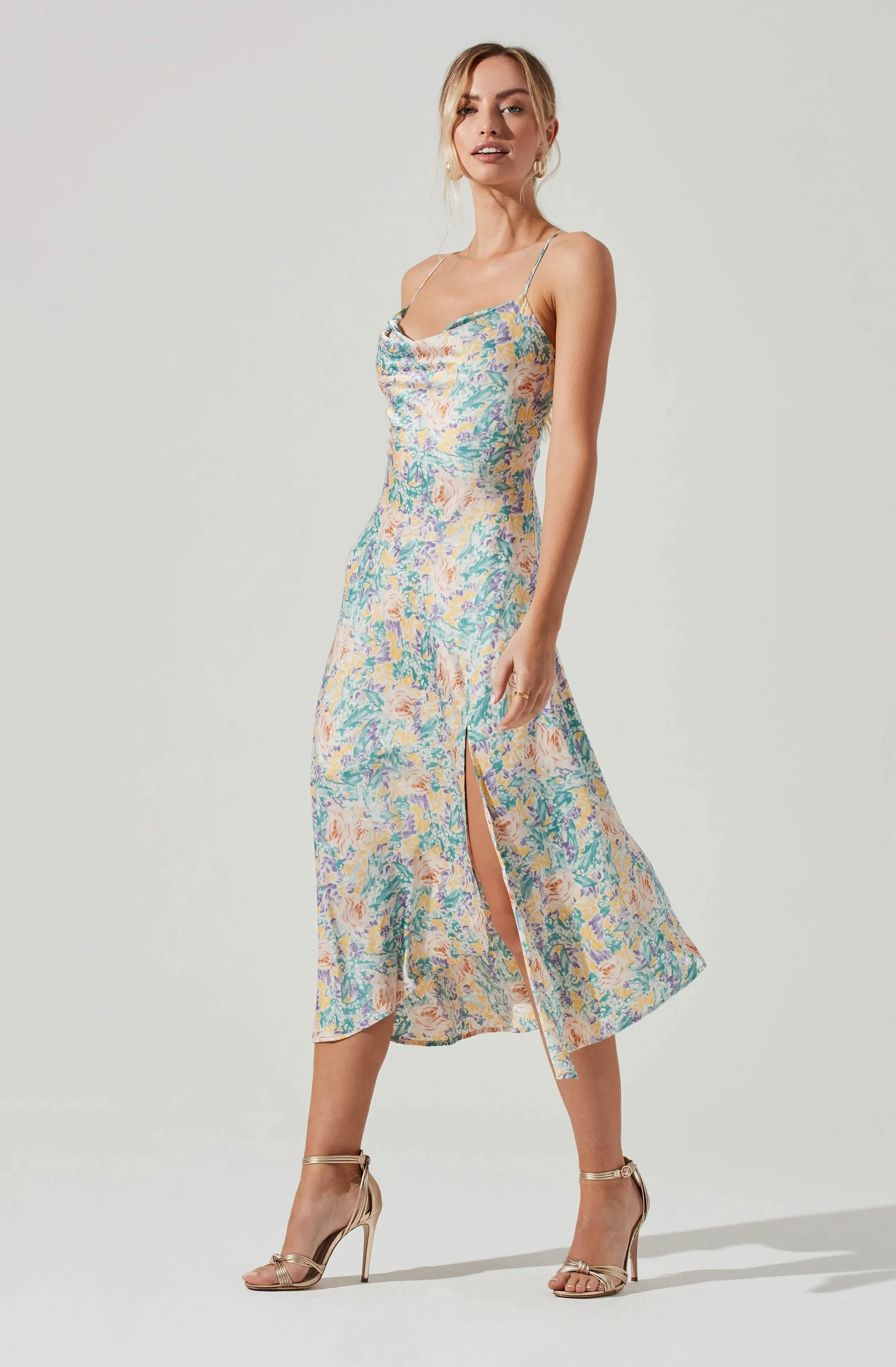 Bestseller Gaia Floral Midi Dress  Last Chance!