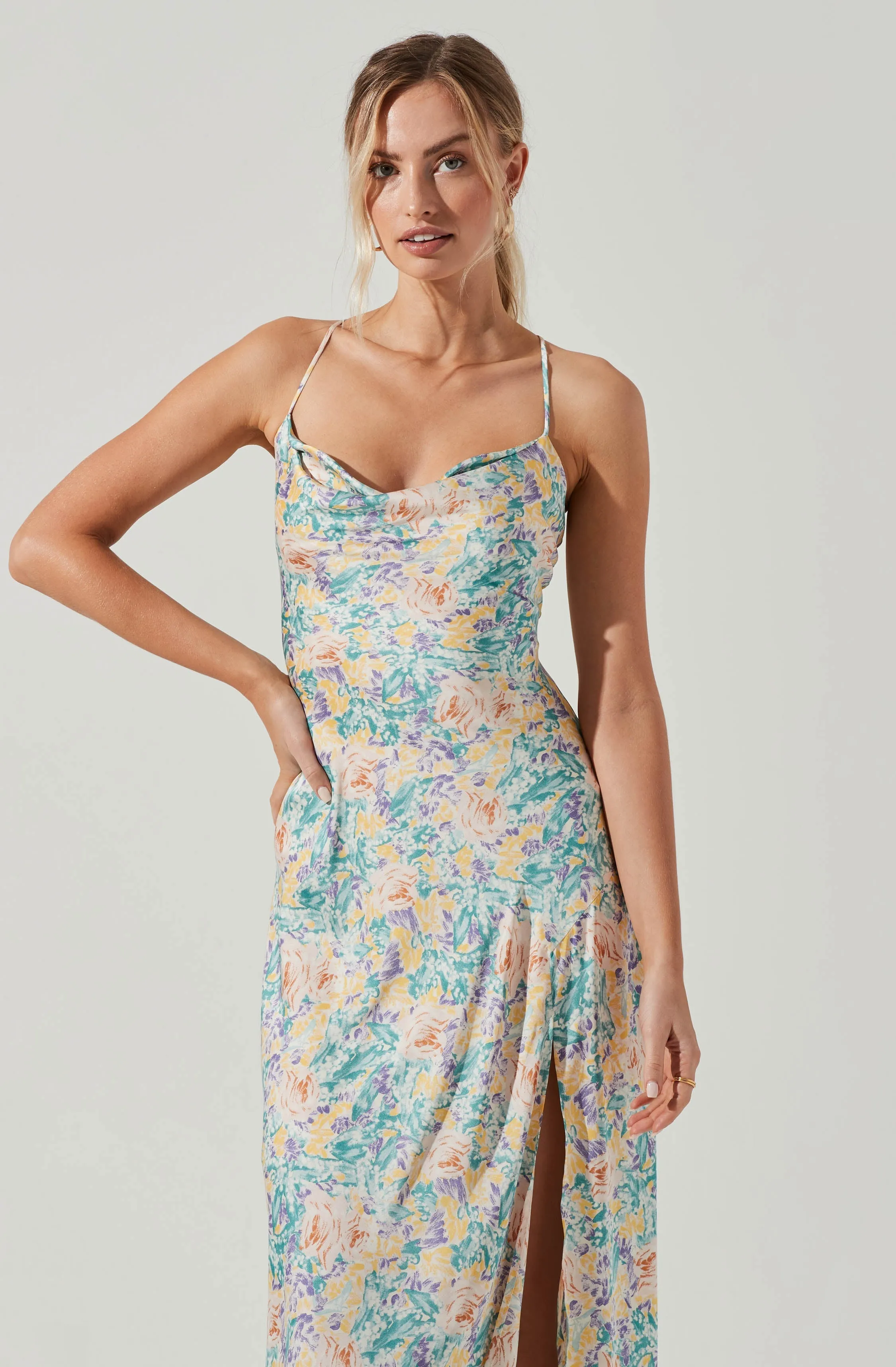 Bestseller Gaia Floral Midi Dress  Last Chance!