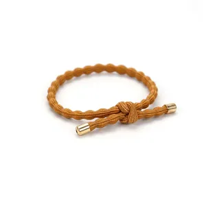 Bow's by Str Petra Hair Elastic - Rust Brown 6-Pack