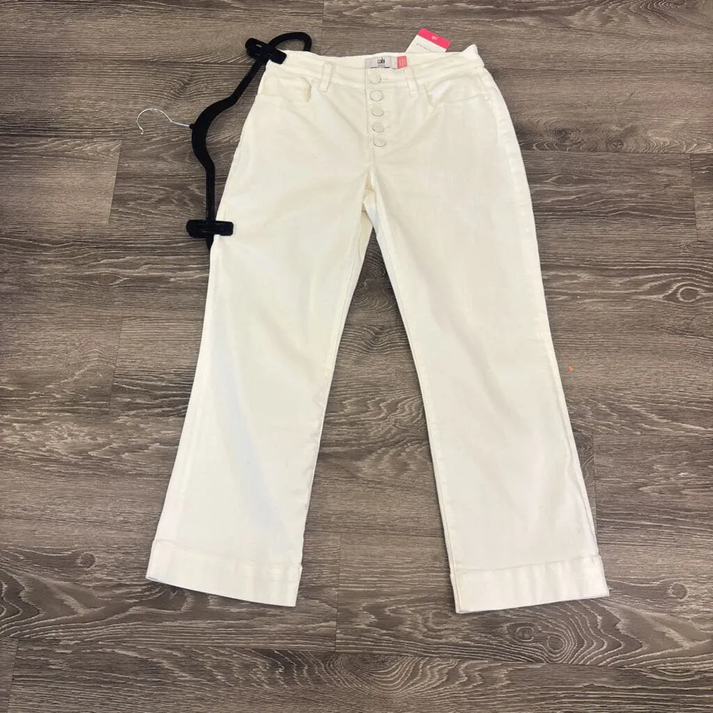 Cabi NWT Crop 5Bttn JEANS 2