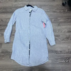 C&C California Linen Striped Button Up DRESSES XS