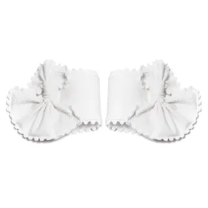 CATHERINE OSTI - MARIE CUFFS (L, WHITE)