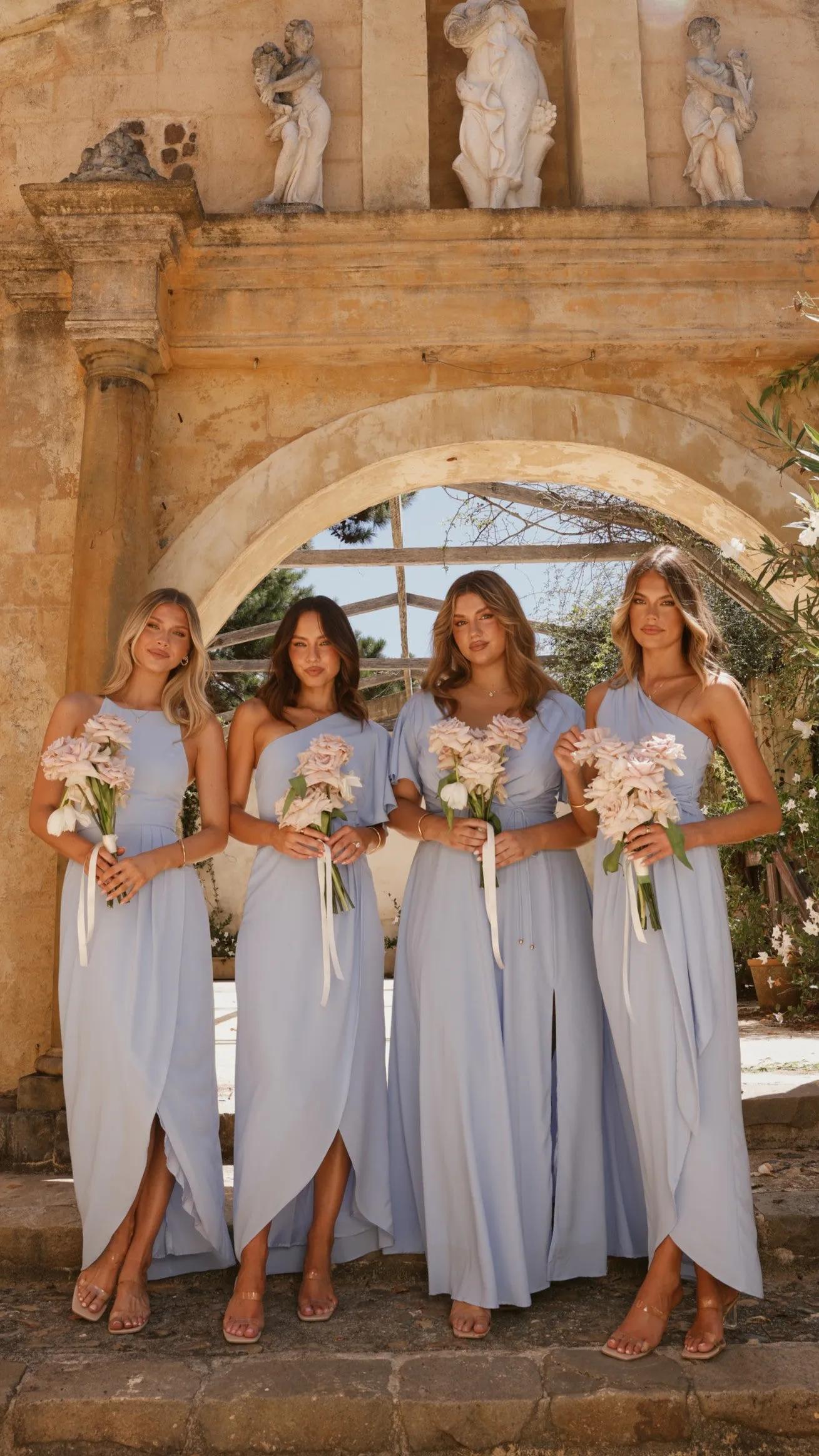 Charlize Maxi Dress - Blue Billy J