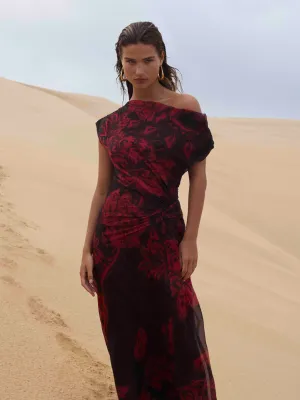 CHINTZ MAXI DRESS