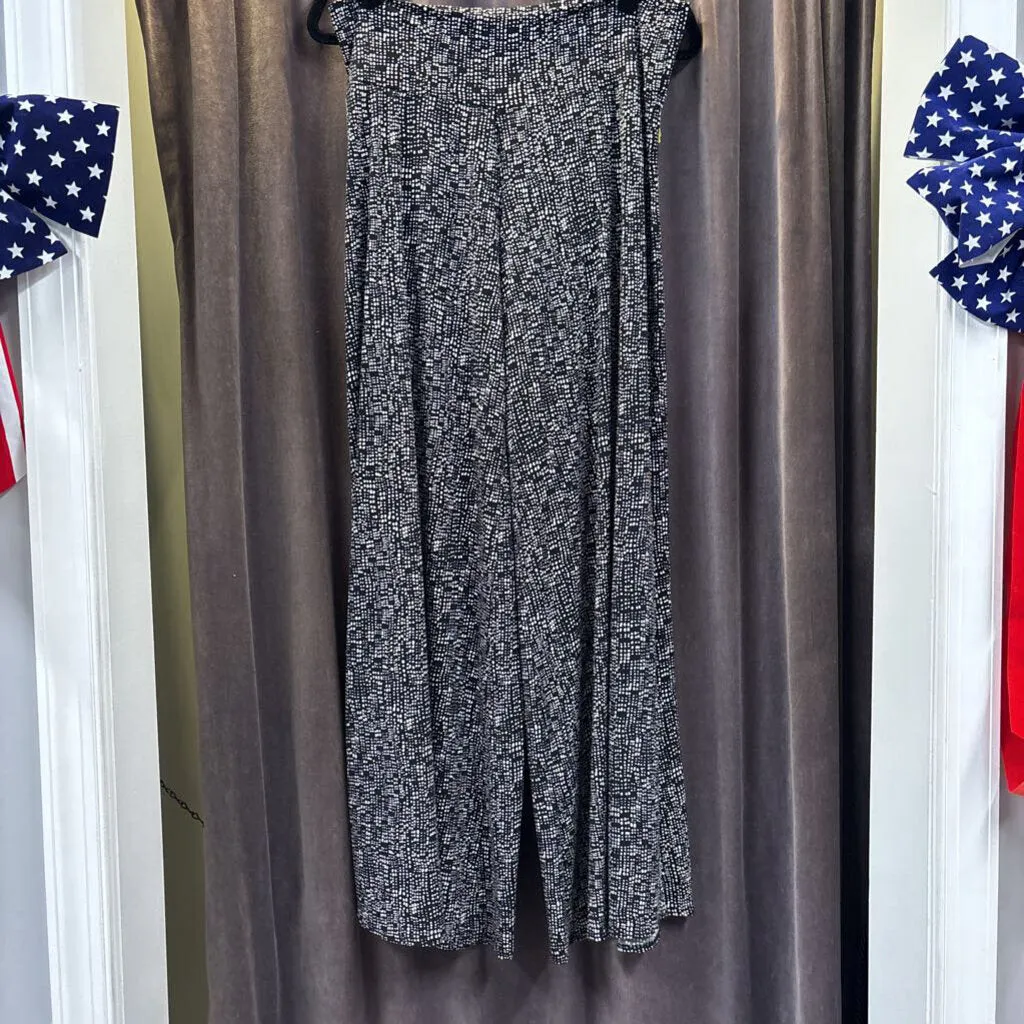 Ciara Sun Wo Patterned Wide Leg PANTS XL