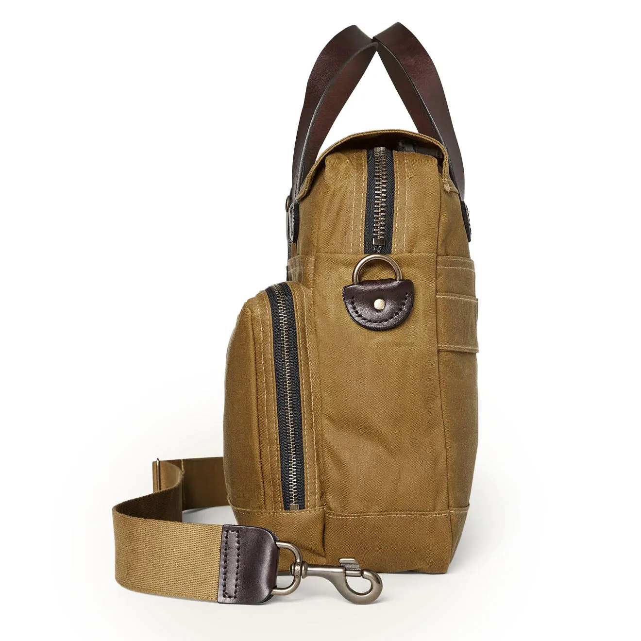 Clearance Price Filson 24-Hour Tin Briefcase Dark Tan  Limited Availability!
