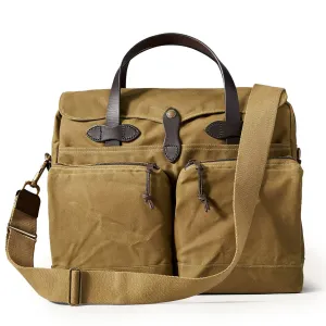 Clearance Price Filson 24-Hour Tin Briefcase Dark Tan  Limited Availability!