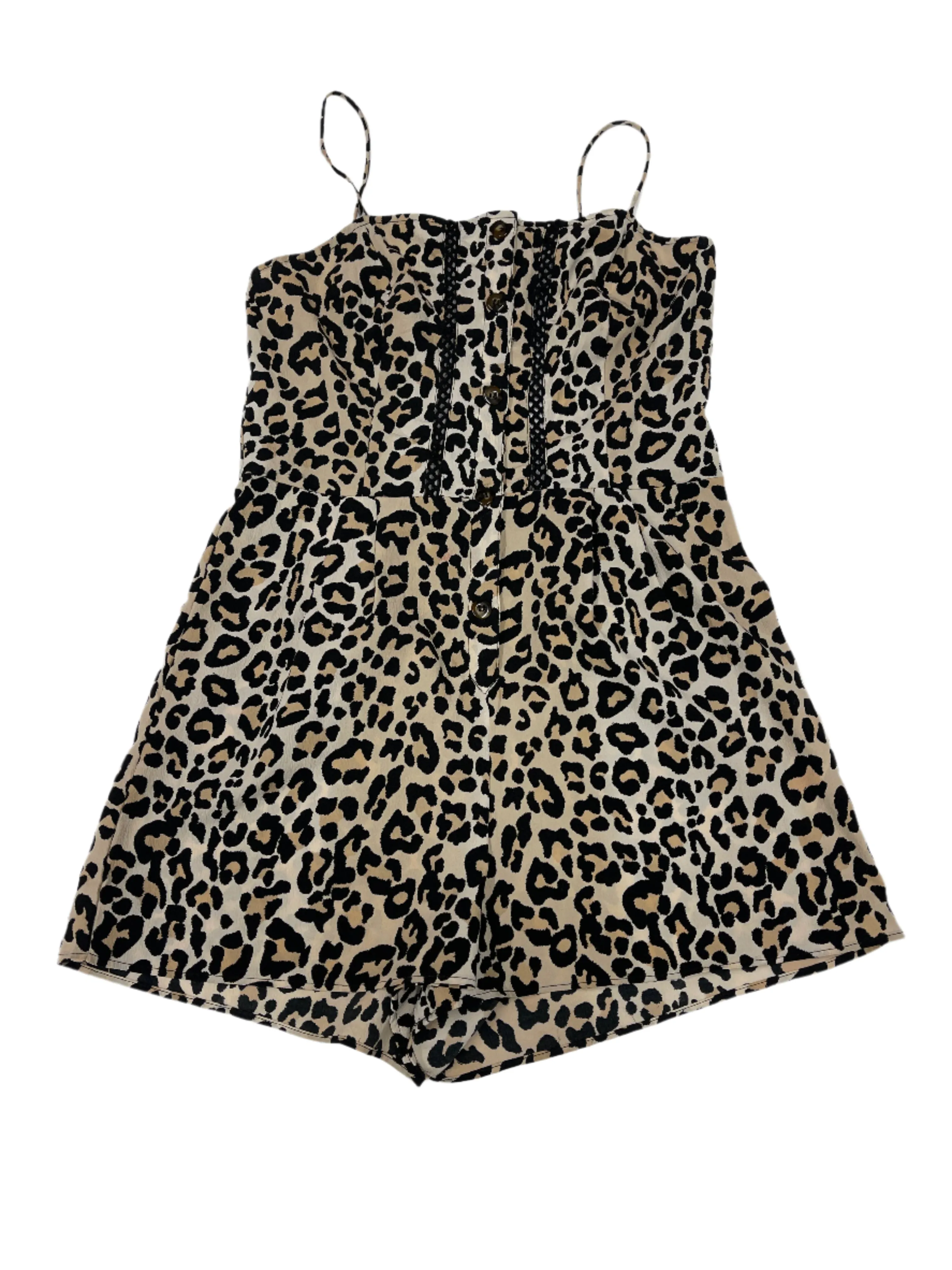 Clearance Price Womens TopShop Sleeveless Romper, Size 6  Last Chance!