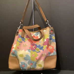 Coach Floral Canvas HANDBAGS M