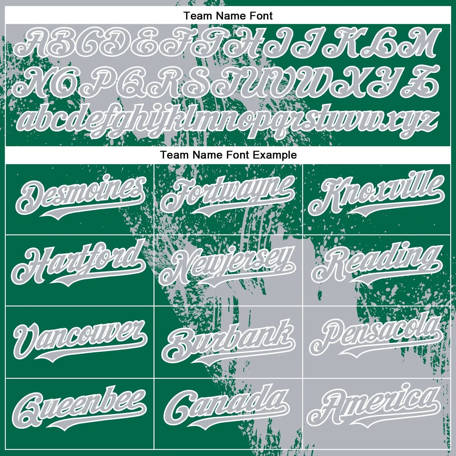 Custom Gray Kelly Green-White 3D Pattern Abstract Brush Stroke Two-Button Unisex Softball Jersey FansIdea