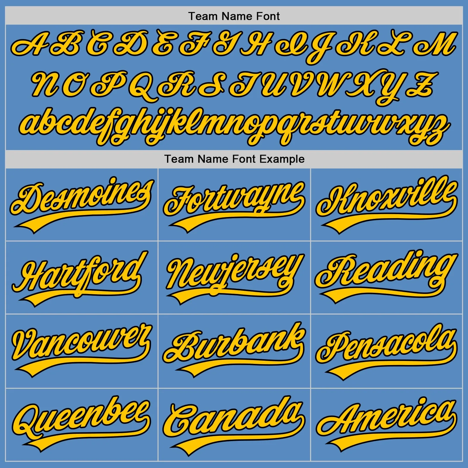 Custom Powder Blue Yellow-Black Two-Button Unisex Softball Jersey FansIdea