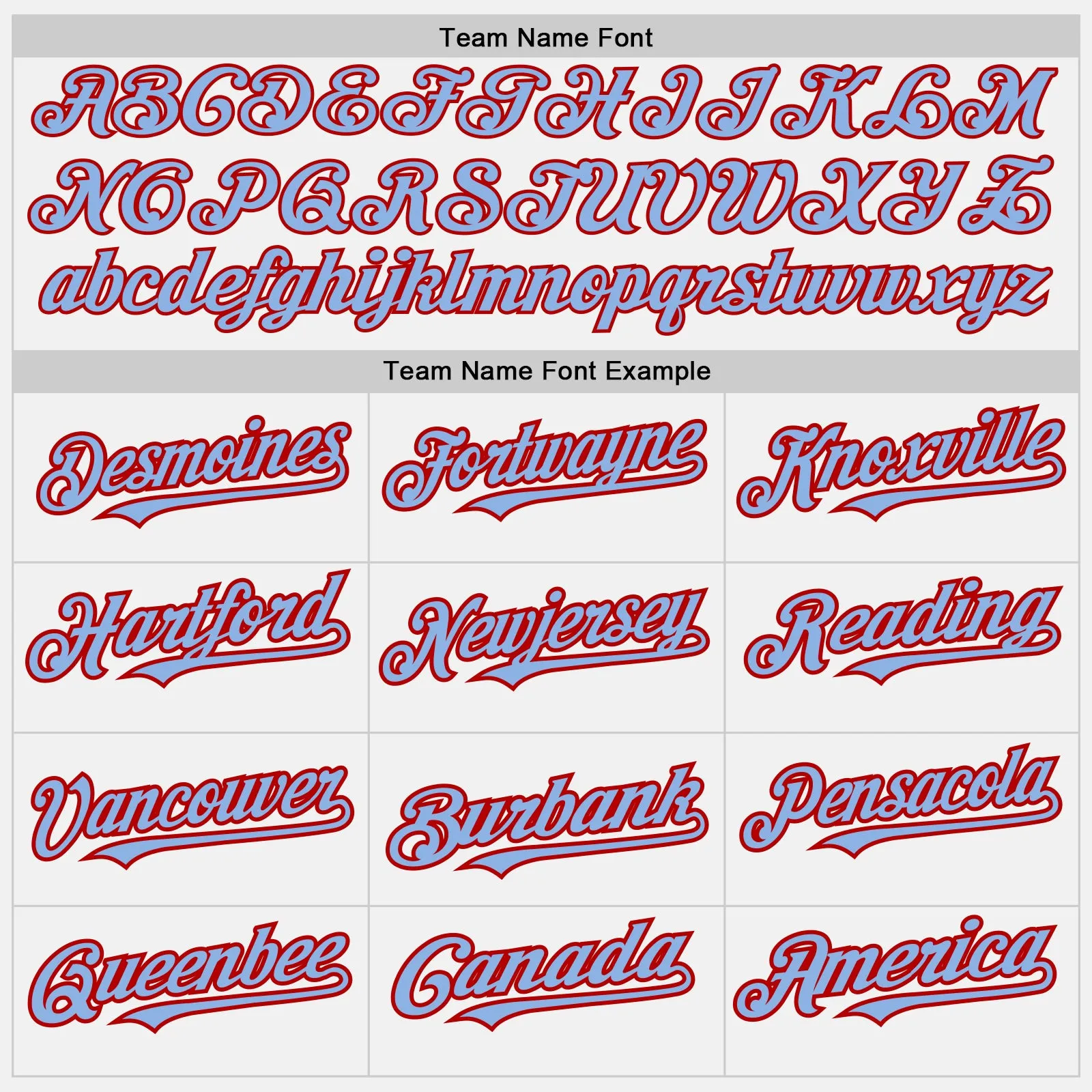Custom White Red Pinstripe Light Blue Two-Button Unisex Softball Jersey FansIdea