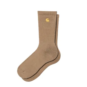 Customer Favorite Carhartt WIP Chase Socks Peanut / Gold  Limited Release!