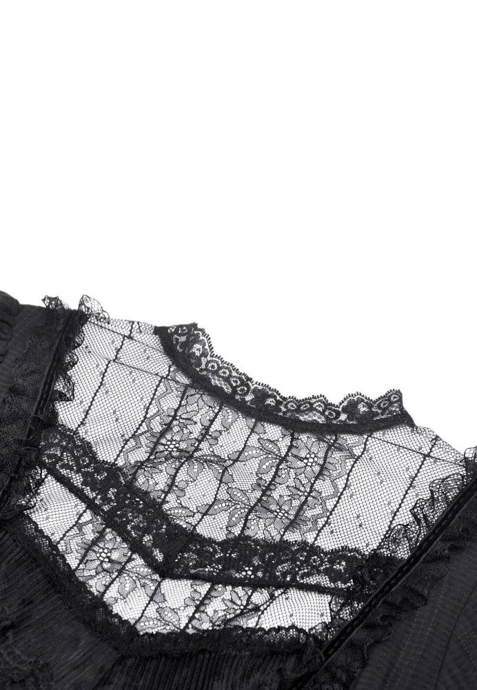 Dark In Love - Gothic Lolita Tulle Chest Doll - Dress