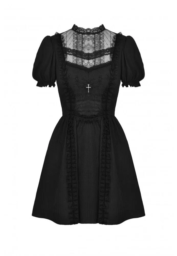 Dark In Love - Gothic Lolita Tulle Chest Doll - Dress
