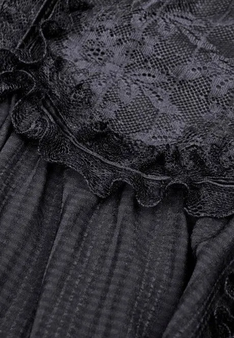 Dark In Love - Gothic Lolita Tulle Chest Doll - Dress
