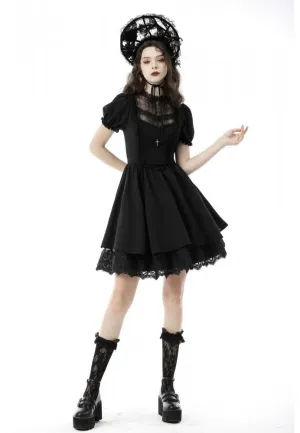 Dark In Love - Gothic Lolita Tulle Chest Doll - Dress