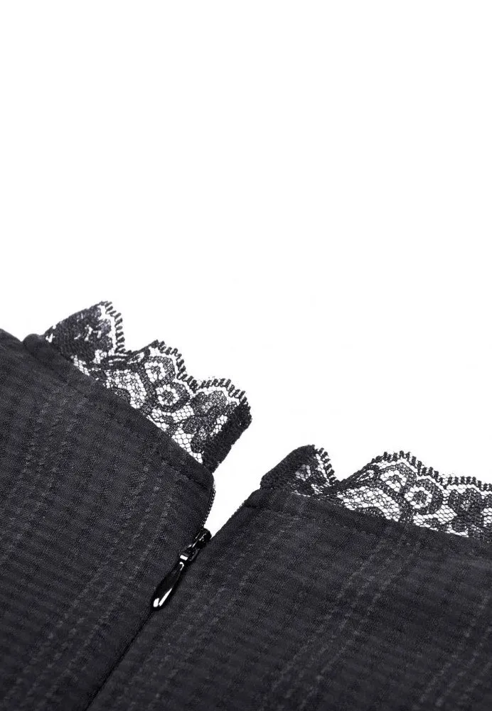 Dark In Love - Gothic Lolita Tulle Chest Doll - Dress