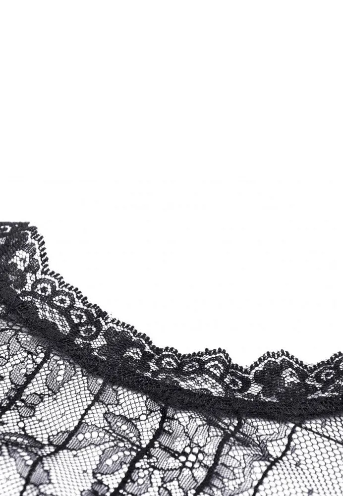 Dark In Love - Gothic Lolita Tulle Chest Doll - Dress