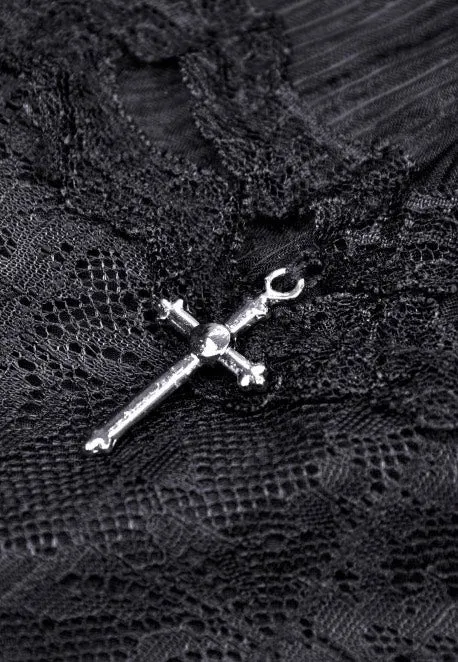 Dark In Love - Gothic Lolita Tulle Chest Doll - Dress