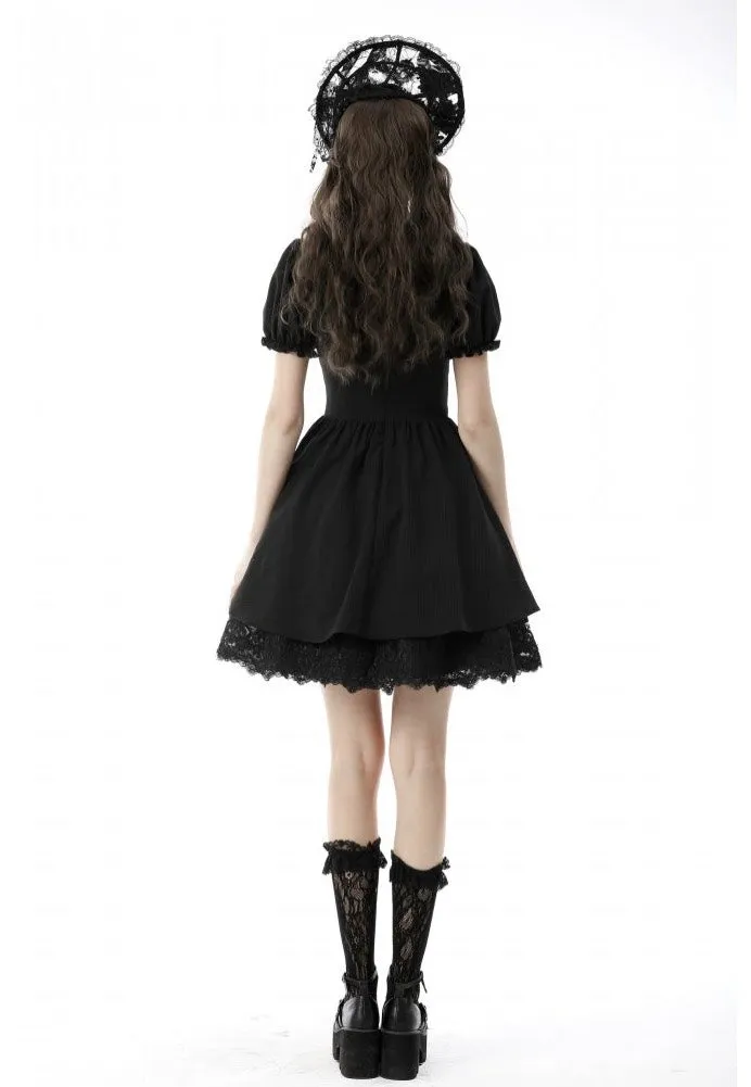 Dark In Love - Gothic Lolita Tulle Chest Doll - Dress