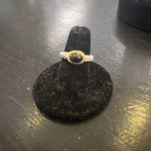 David Yurman 925 18k Onyx Petite RINGS 6