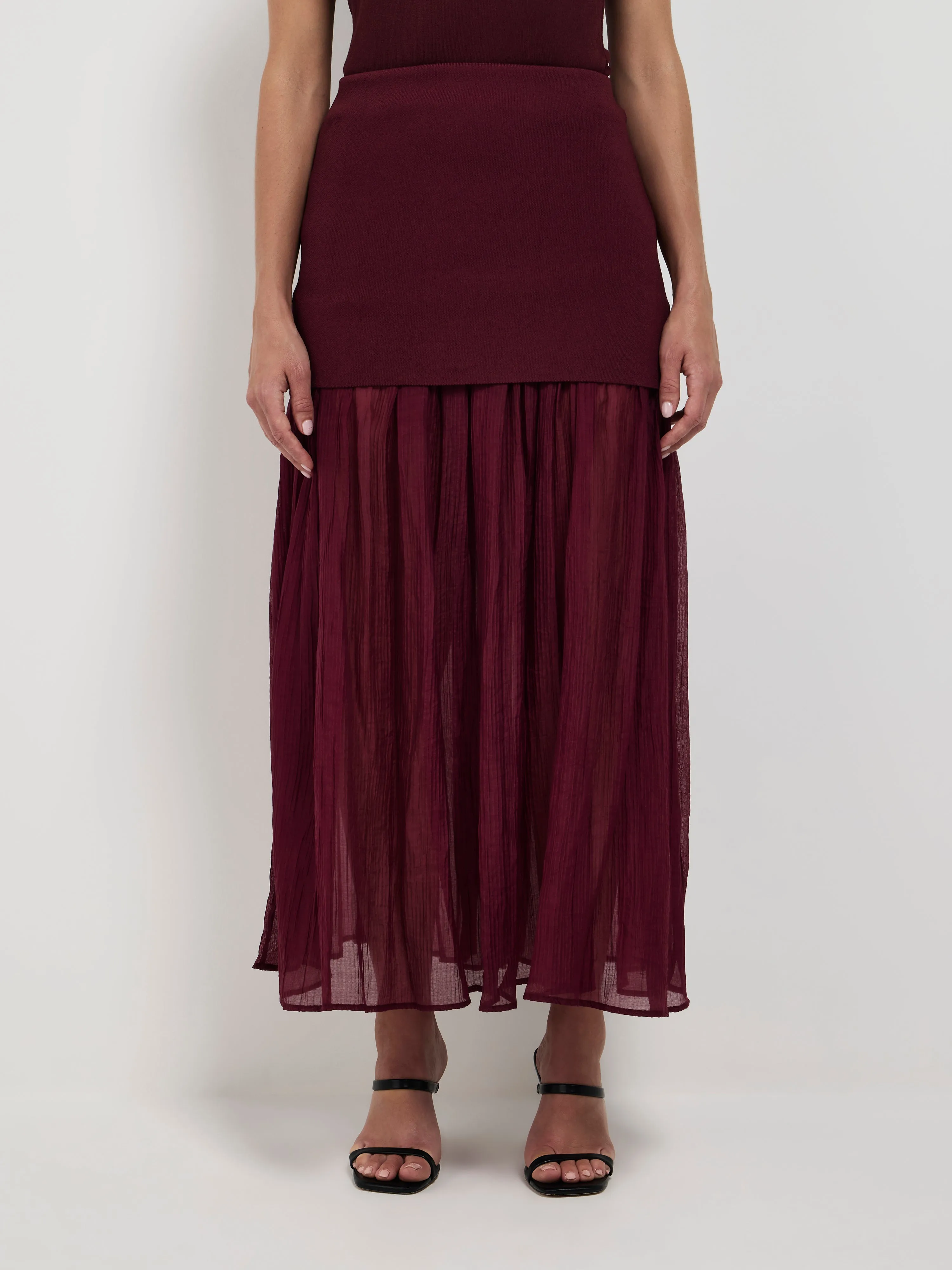 DESIREE KNIT SKIRT