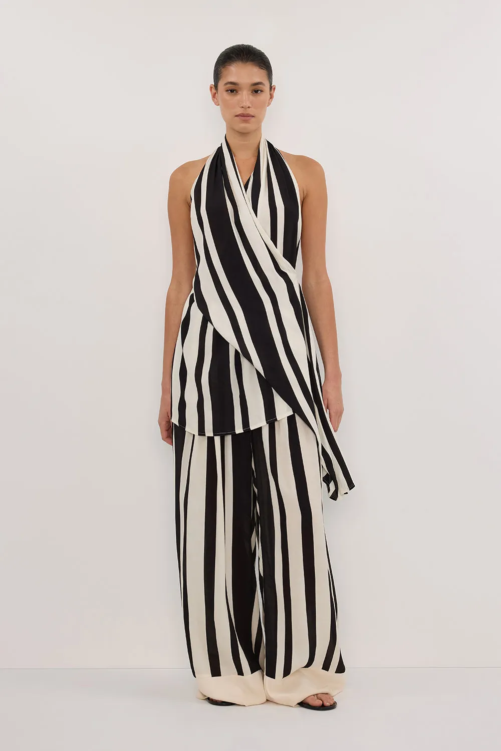Dissh BEAU BLACK STRIPE PANT
