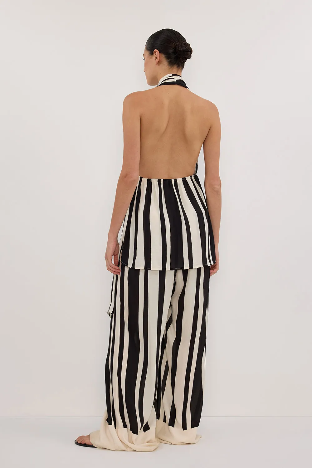 Dissh BEAU BLACK STRIPE PANT
