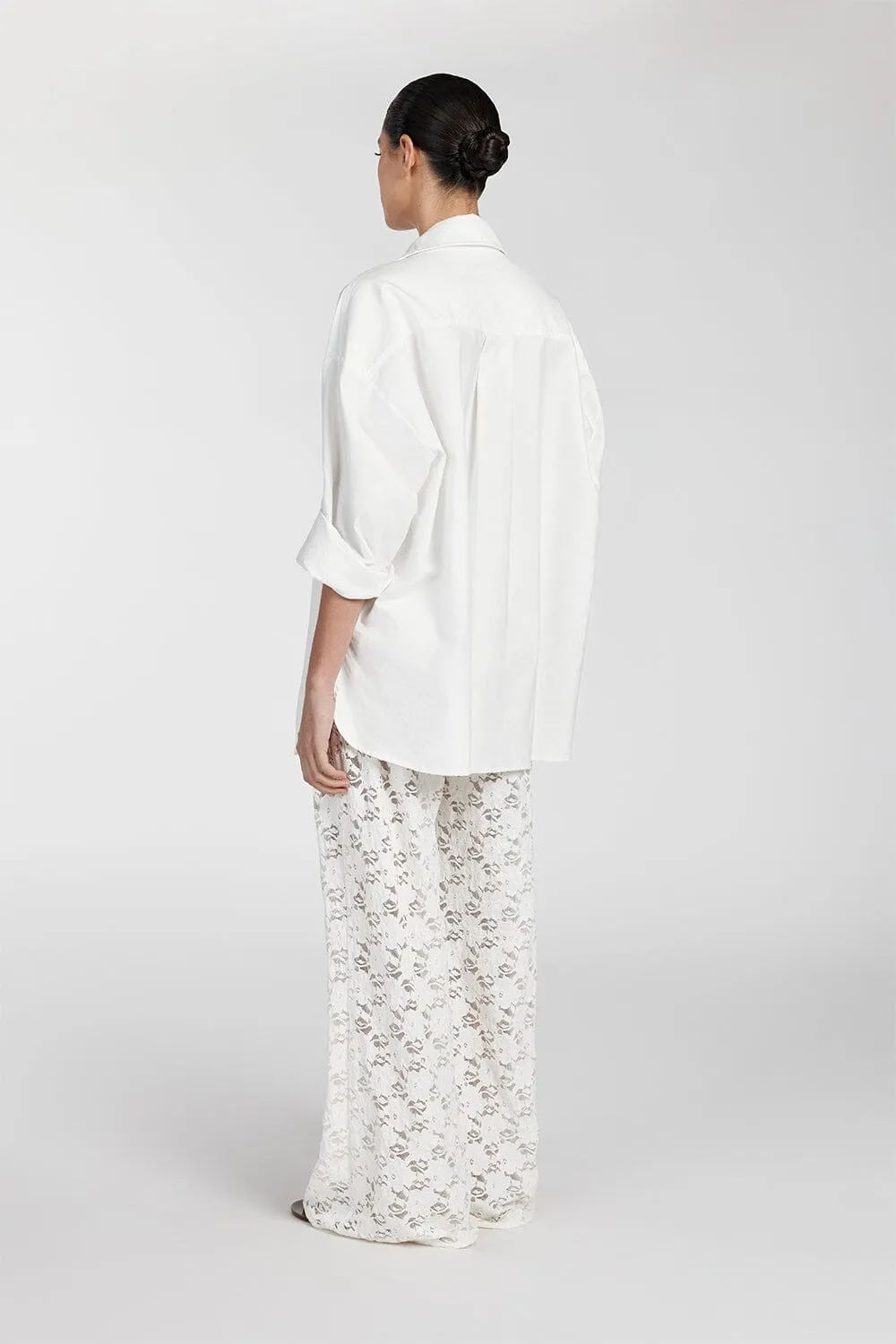 Dissh LOULA WHITE LACE PANT