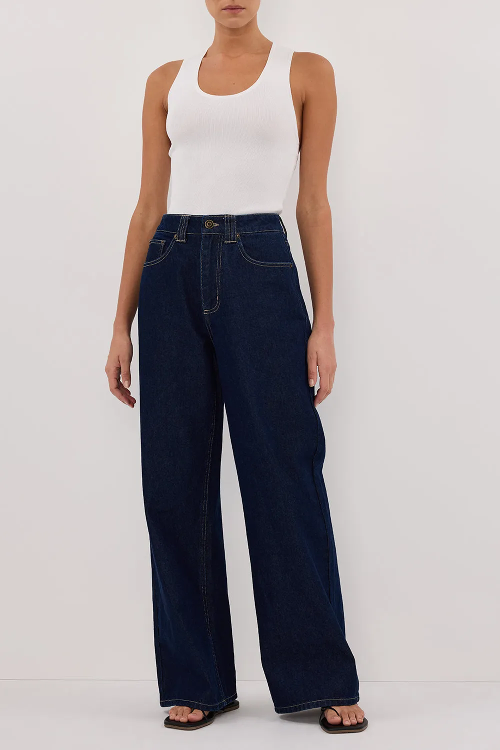 Dissh REAGAN 2.0 INDIGO SLOUCHY JEAN