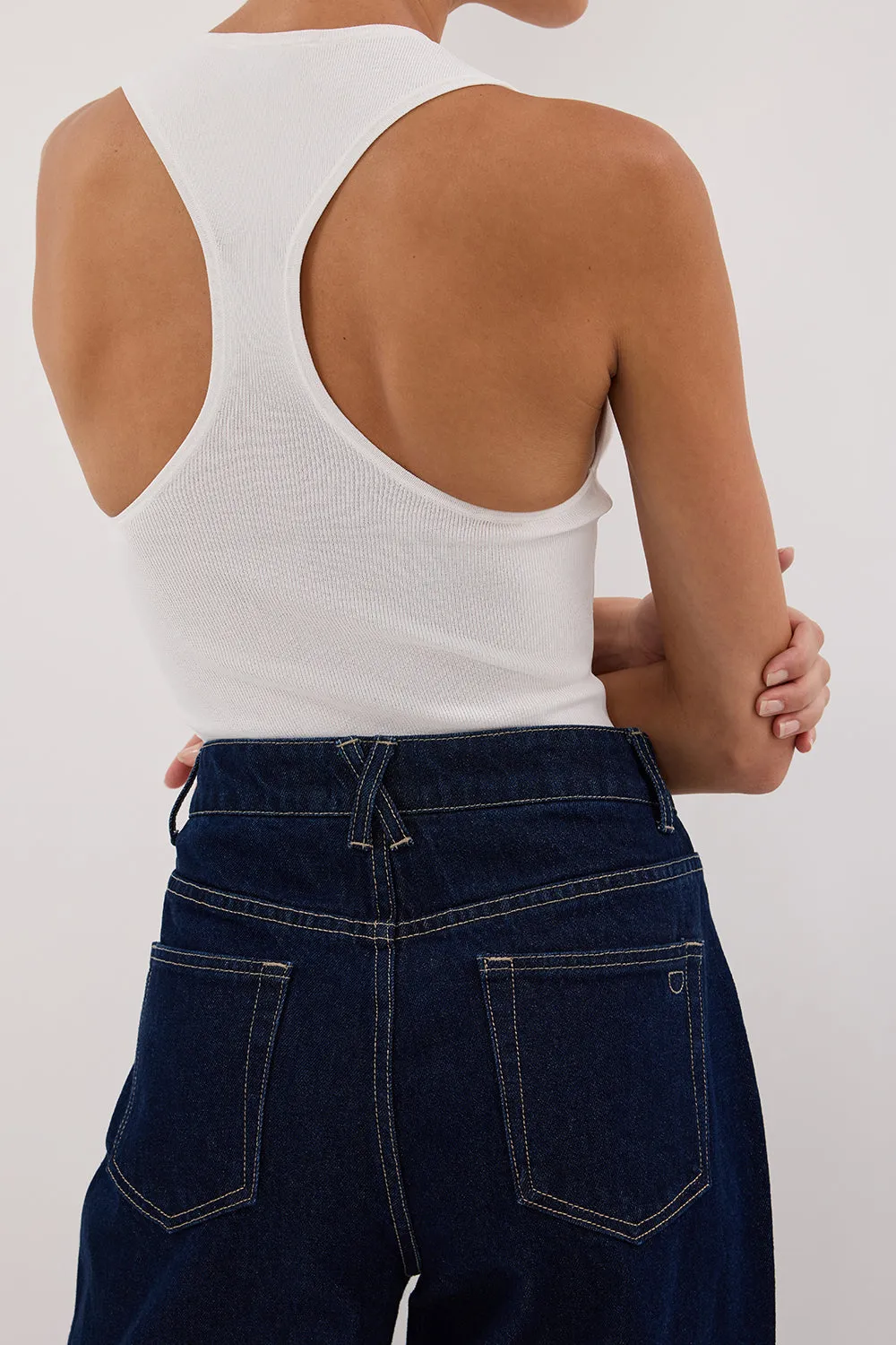 Dissh REAGAN 2.0 INDIGO SLOUCHY JEAN