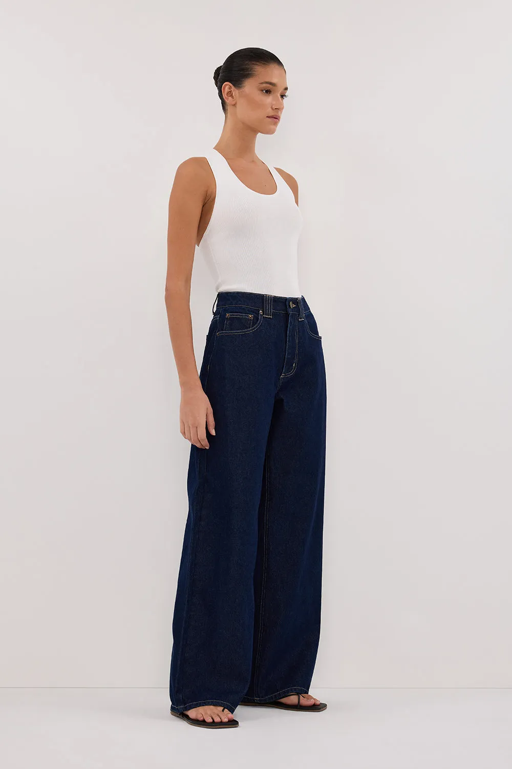 Dissh REAGAN 2.0 INDIGO SLOUCHY JEAN