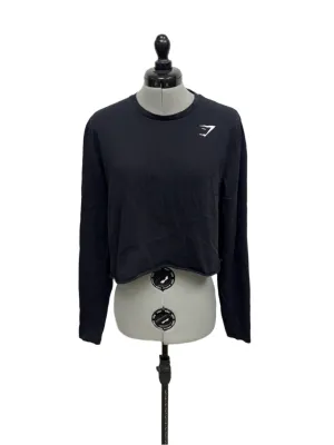 Doorbuster Womens Gymshark Long Sleeve Top, Small  Last Few Pieces!
